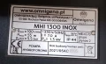 Tabliczka pompy MHI 1300 Inox