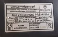 mh 2500 tabliczka