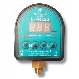 ELEKTRONICZNY WYŁĄCZNIK CIŚNIENIOWY POMPY E-Press OMNIGENA