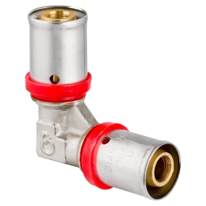 Kolano Zaprasowywane PEX 20 x 20 mm (Przelotowe 90°)